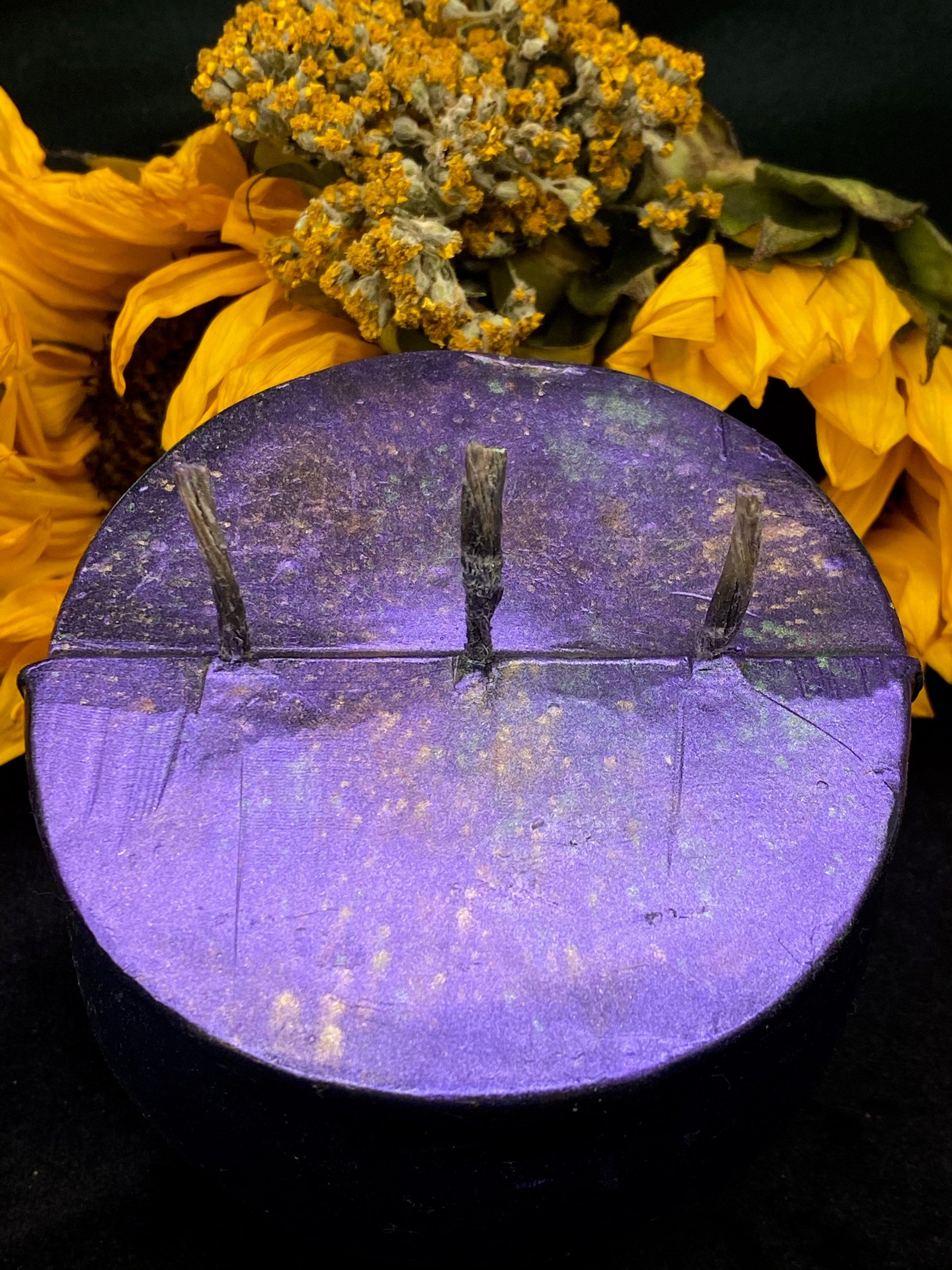 Cauldron Candle + Witch