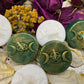 Triple Moon Goddess Pentacle Tealight Candles in Gift Box