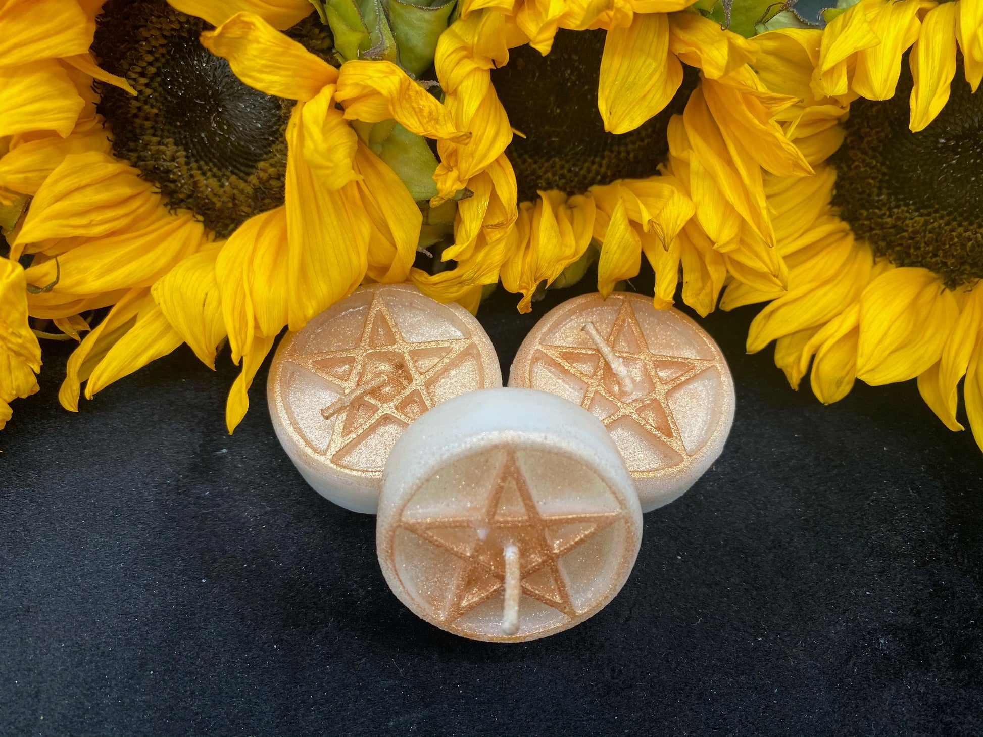 Pentacle Tealight Candles in Gift Box