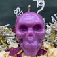 Large Skull Candle
