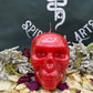 Large Skull Candle