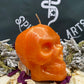 Large Skull Candle