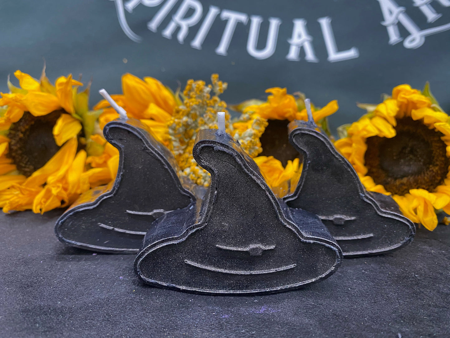 Witch Hat Tealight Candles + Gift Box