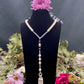 Long Santa Muerte Blanca Rosary + Blessed + Hecho en Mexico + Rosario