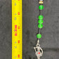 Santa Muerte Verde Rosary + Green + Money + Legal Issues + Justice + Blessed + Handcrafted in Mexico + Rosario