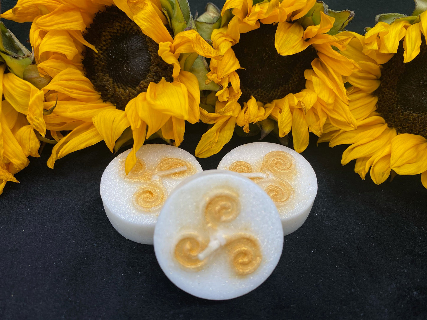 Triskele Tealight Candles in Gift Box