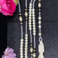 Long Santa Muerte Blanca Rosary + Blessed + Hecho en Mexico + Rosario
