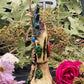Santa Muerte Azteca Statue + 24K Gold + Baptized + Fixed + Made in Mexico