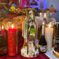 Santa Muerte Blanca Statue + 12” + Fixed and Baptized on Feast Day