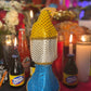 Santa Muerte Abre Camino Statue + 12” + Fixed and Baptized on Feast Day + 24K Gold