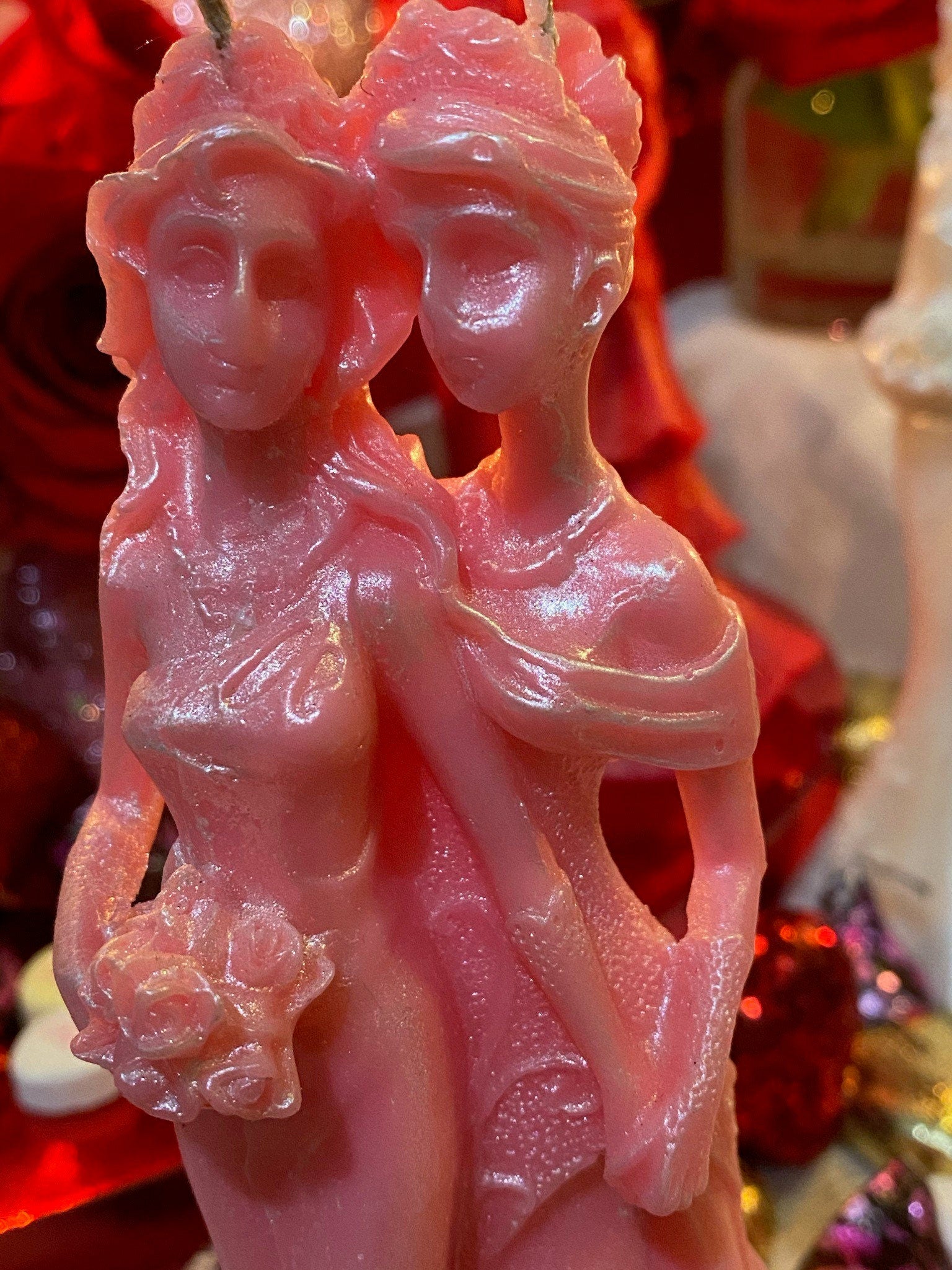 Madam & Eve Lesbian Love Candle + Wives + Marriage + Brides + Friendship
