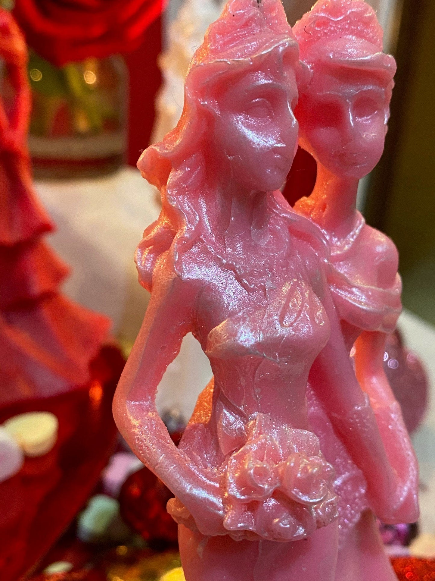 Madam & Eve Lesbian Love Candle + Wives + Marriage + Brides + Friendship