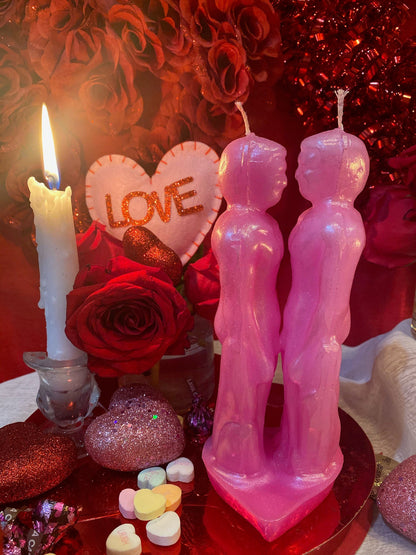 Adam & Steve Gay Lovers Candle + Passion + Binding + Husbands + Marriage + Grooms + Male Friendship + Healing