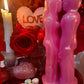 Male and Female Lovers Candle + Adam & Eve + Passion + Binding + Marriage + Friendship + Healing