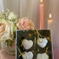 Heart Tealight Candles in Gift Box + Love + Passion