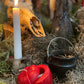 Loadable Apple Candle + Love + Binding + Prosperity + Healing + Santa Muerte