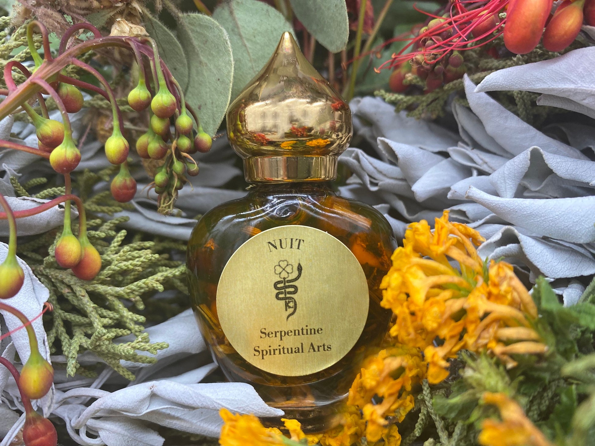 Nuit Oil + Thelema + Egyptian Sky Goddess