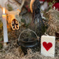 Playing Card Candle + Set of Suits + Conjure + Hoodoo + Folk Magic + Cartomancy + Straight