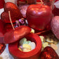 Loadable Apple Candle + Love + Binding + Prosperity + Healing + Santa Muerte