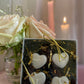 Heart Tealight Candles in Gift Box + Love + Passion