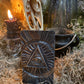 Eye of Providence Candle + All-Seeing Eye + Freemasonry + Spiritual Wisdom