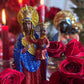 Ezili Danto Candle + Erzulie Dantor + Zilí Dantó + 24K Gold + Protection + Justice + Lesbian + Transgender + Mother + Cleansed & Fixed