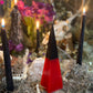Reversing or Love Uncrossing Pyramid Figure Candle + Elegua + Papa Legba in New Orleans Voodoo + Esu + Quimbanda