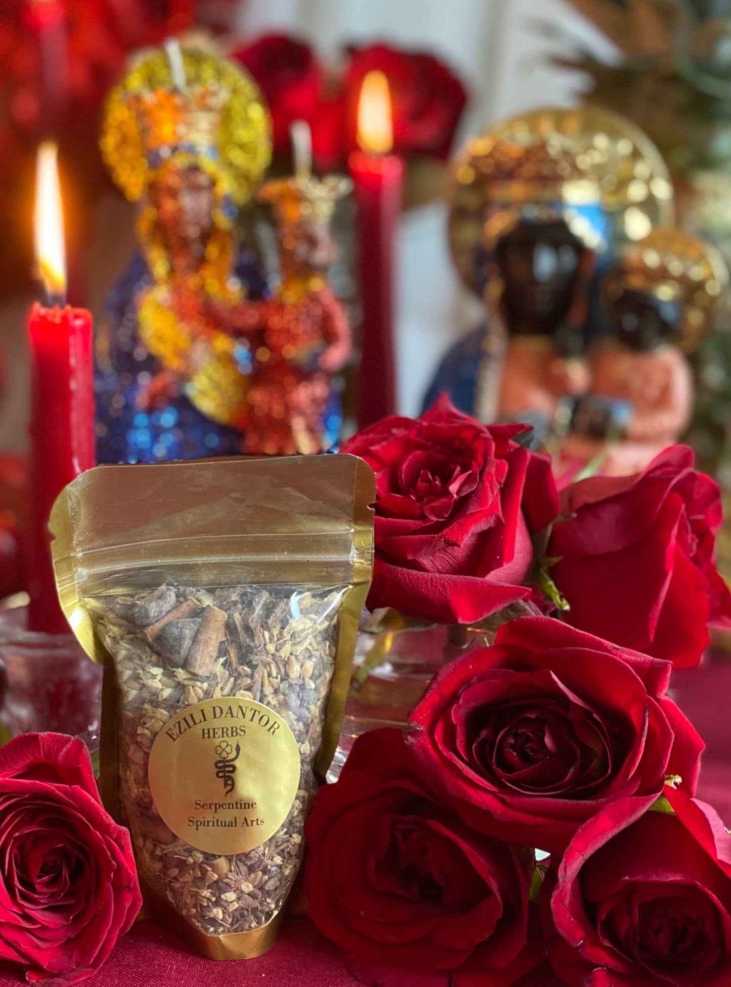 Ezili Danto Herbs + Protection + Justice + Erzulie Dantor + Zilí Dantó + Blessed