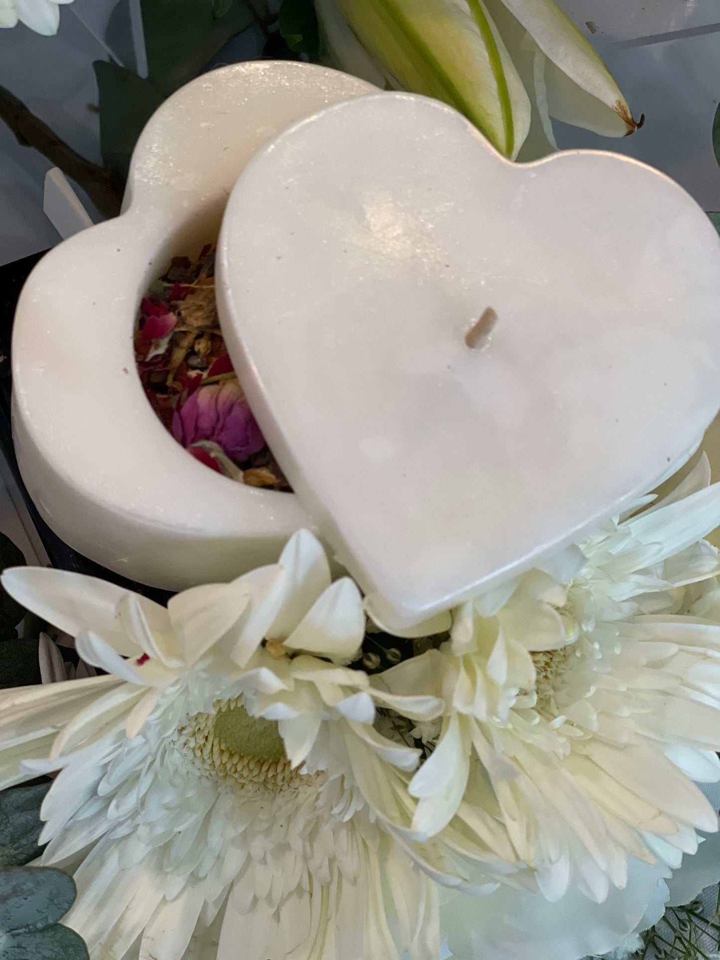 Loadable Heart Candle for Love and Friendship