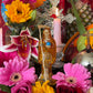 Santa Muerte Amarilla Statue + Yellow + 24K + Baptized + Transparent + Fixed + Made in Mexico