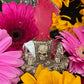 Santa Muerte Roja Statuette + Hear, Speak, See No Evil + Hide Love Spellwork + Baptized + Blessed + Fixed + Made in Mexico