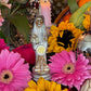 Santa Muerte Plata/Silver Statue + Baptized + Pyramid + Fixed + Made in Mexico + Money + Working with the Moon + Luck
