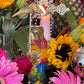 Santa Muerte Siete Colores Statue + 24K Gold + Baptized + Embarazada + Pregnant + Fixed + Made in Mexico