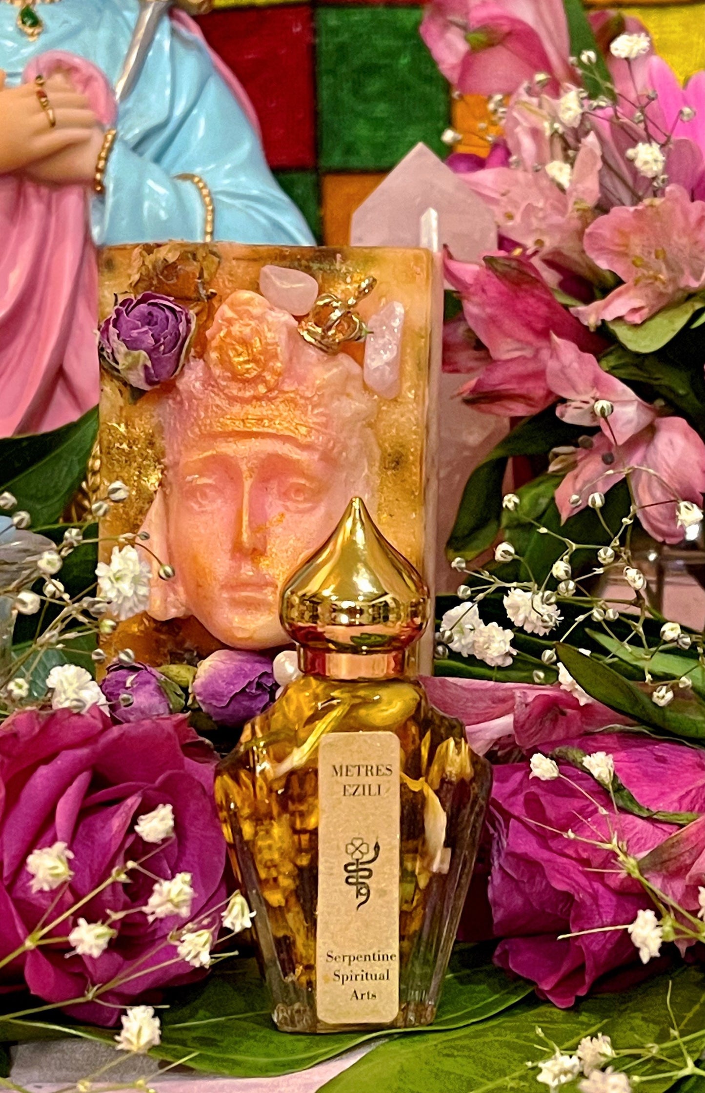 Metresili Ritual Set (Large) + Metres Ezili Freda + Love + Luxury + Fame + Beauty + Blessed