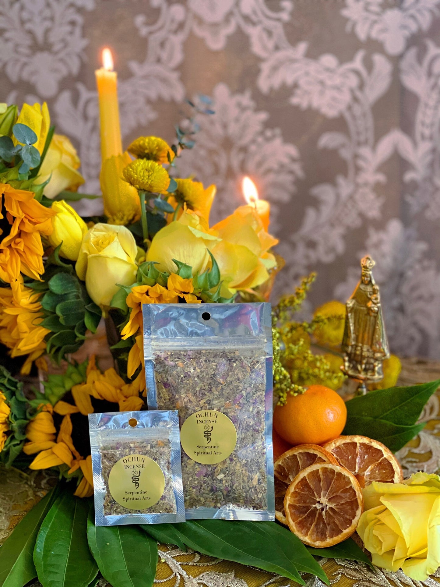 Oshun Incense + African Spirit of Love & Prosperity + Orisha + Santeria + Ifa