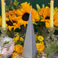 Metallic Pyramid Figure Candle