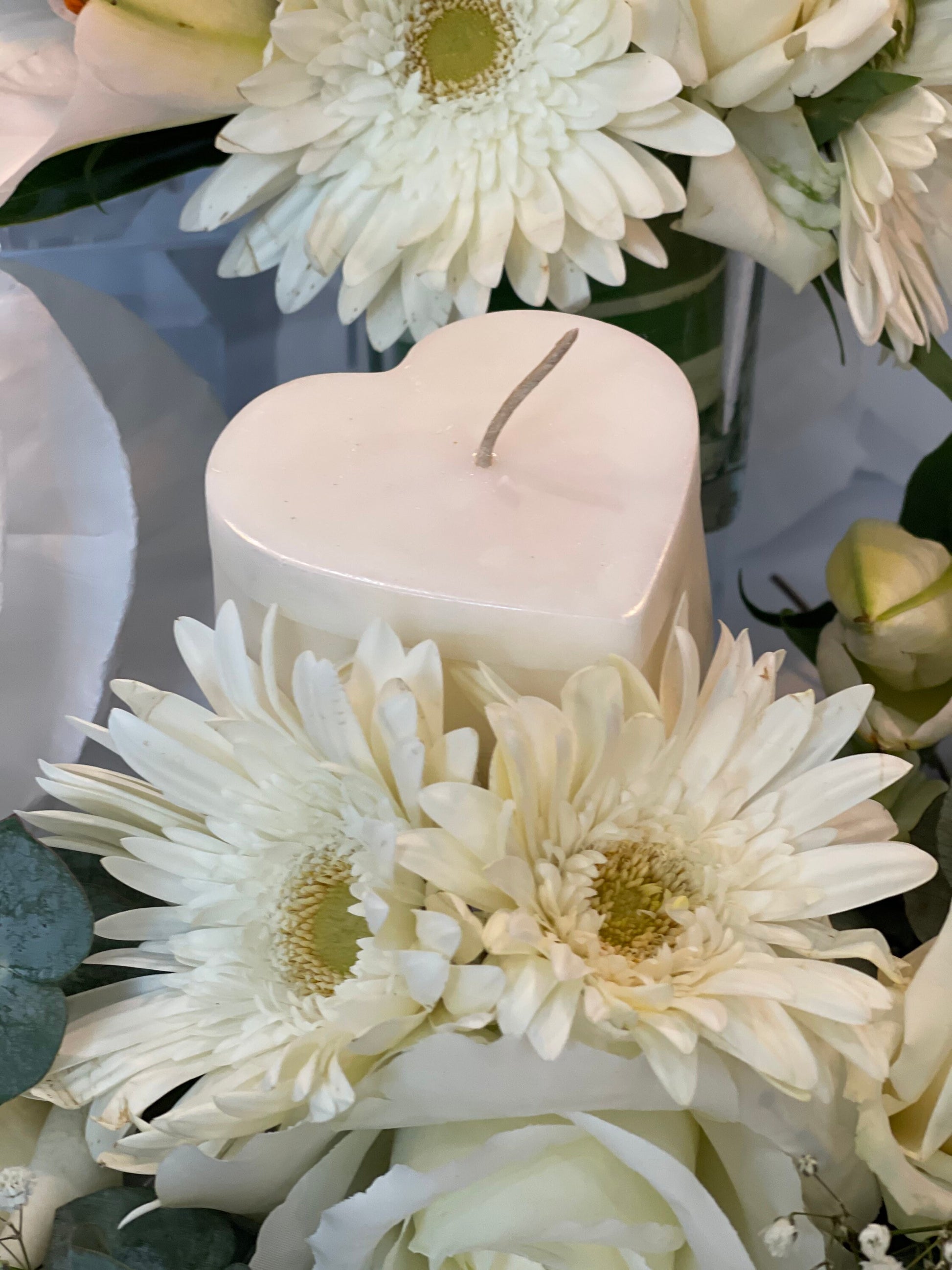 Loadable Heart Candle for Love and Friendship