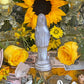 Santa Muerte Plata/Silver Statue + Baptized + Pyramid + Fixed + Made in Mexico + Money + Working with the Moon + Luck