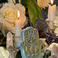 Hamsa Candle + Protection Against Evil Eye