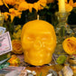 Large Skull Candle