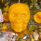 Large Skull Candle