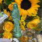Santa Muerte Verde Figure Candle + Green + Money + Legal Issues + Justice