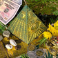 Pyramid with Eye of Providence Figure Candle + All-Seeing Eye