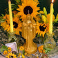 Santa Muerte Dorada Candle + Money + Prosperity + Gold + Oro + Blessed + 24K Gold + Money + Abundance
