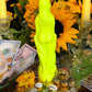 Neon Female Figure Candles + Glows under Blacklight