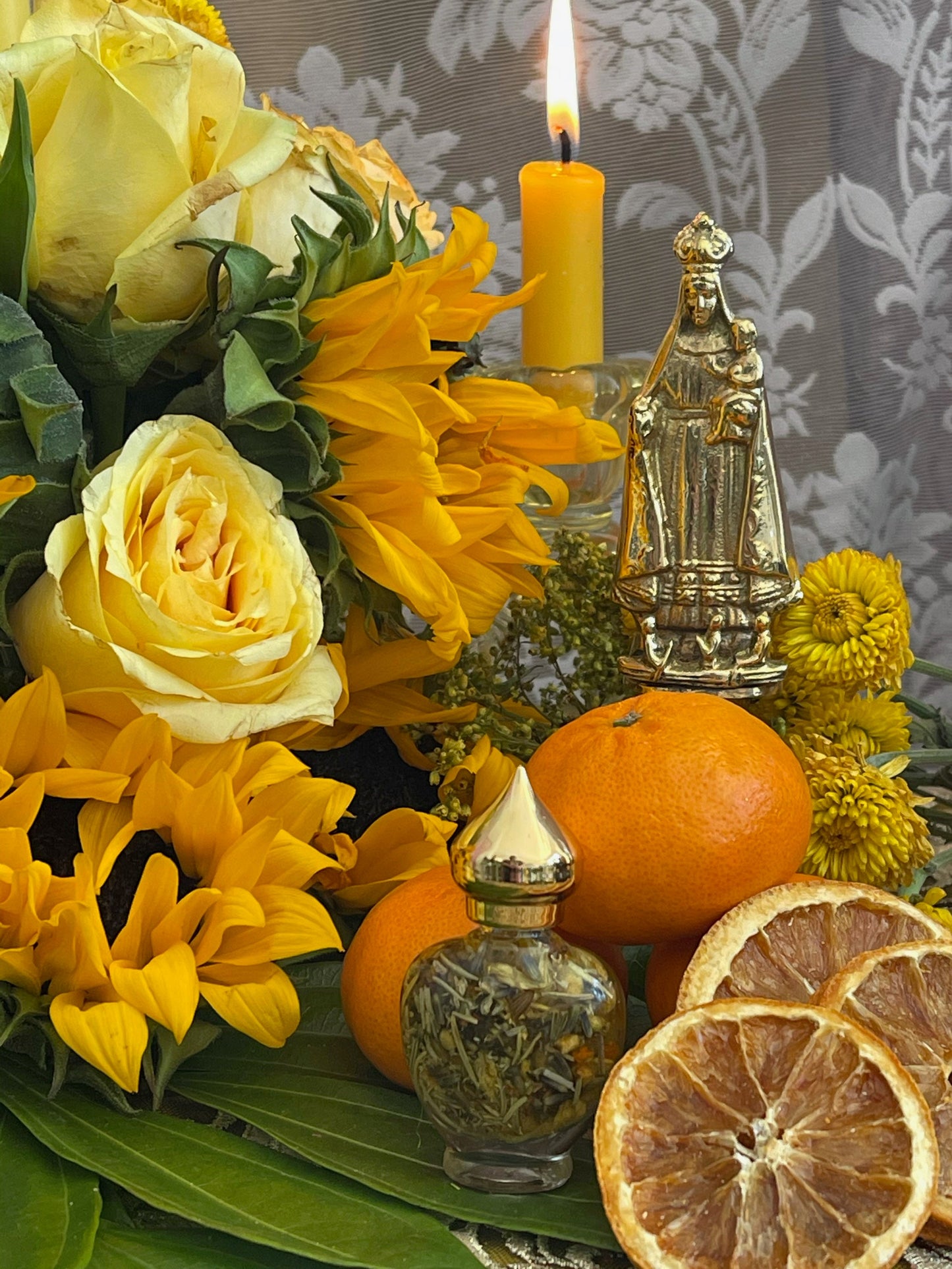 Oshun Ritual Set (Small) + African Spirit of Love & Prosperity + Ochun + Orisha + Santeria + Ifa
