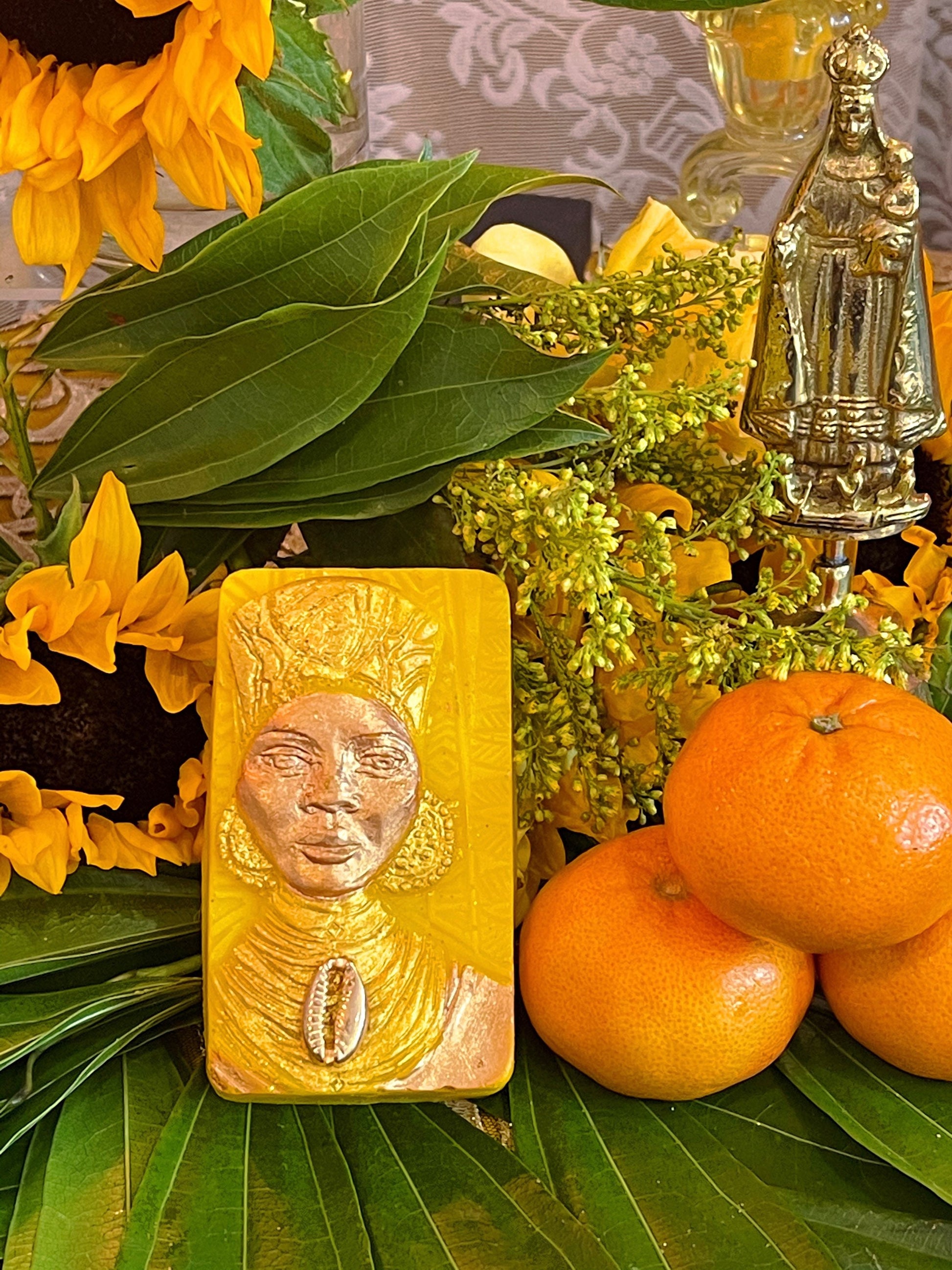 Oshun Ritual Set (Large) + African Spirit of Love & Prosperity + Ochun + Orisha + Santeria + Ifa