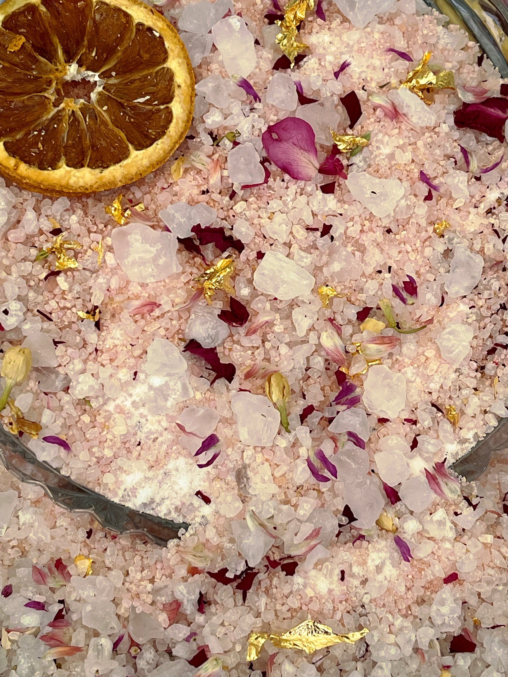 Metresili Bath Soak + 24K Gold + Love + Luxury + Fame + Beauty + Metres Ezili Freda + Blessed