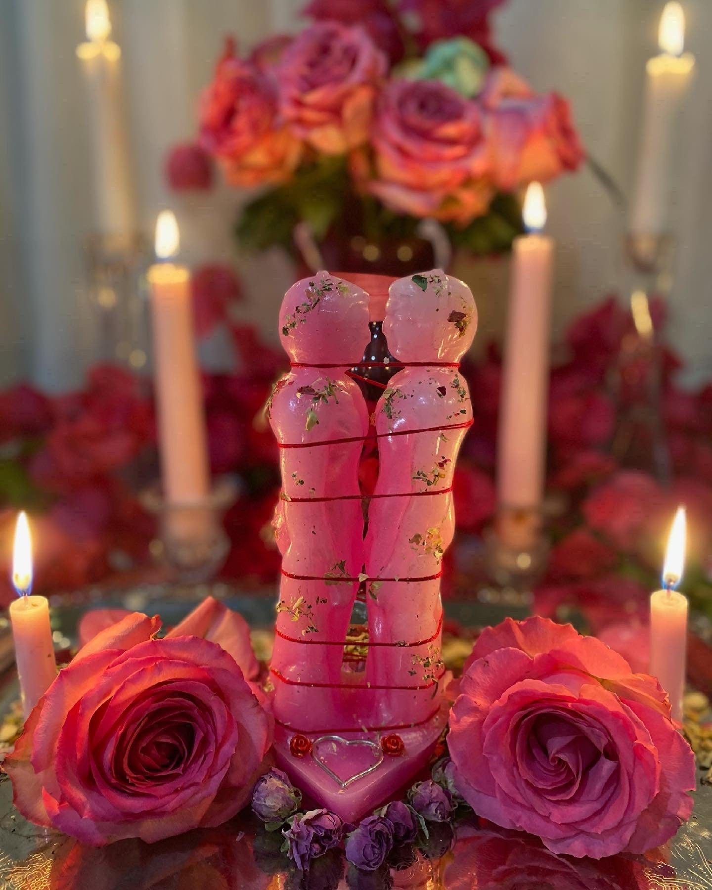 Adam & Steve Gay Lovers Candle + Passion + Binding + Husbands + Marriage + Grooms + Male Friendship + Healing