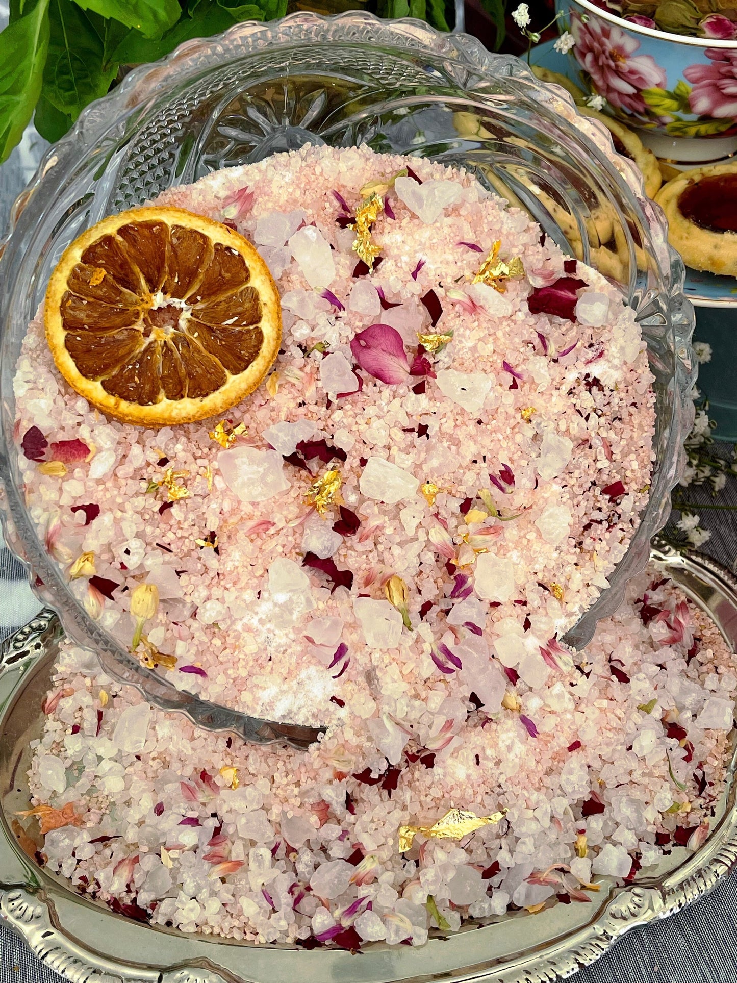 Metresili Bath Soak + 24K Gold + Love + Luxury + Fame + Beauty + Metres Ezili Freda + Blessed